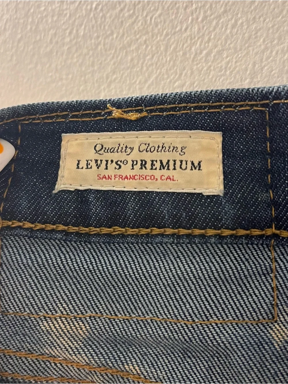 Men’s Premium Levi’s Jeans Navy Blue Denim Jeans